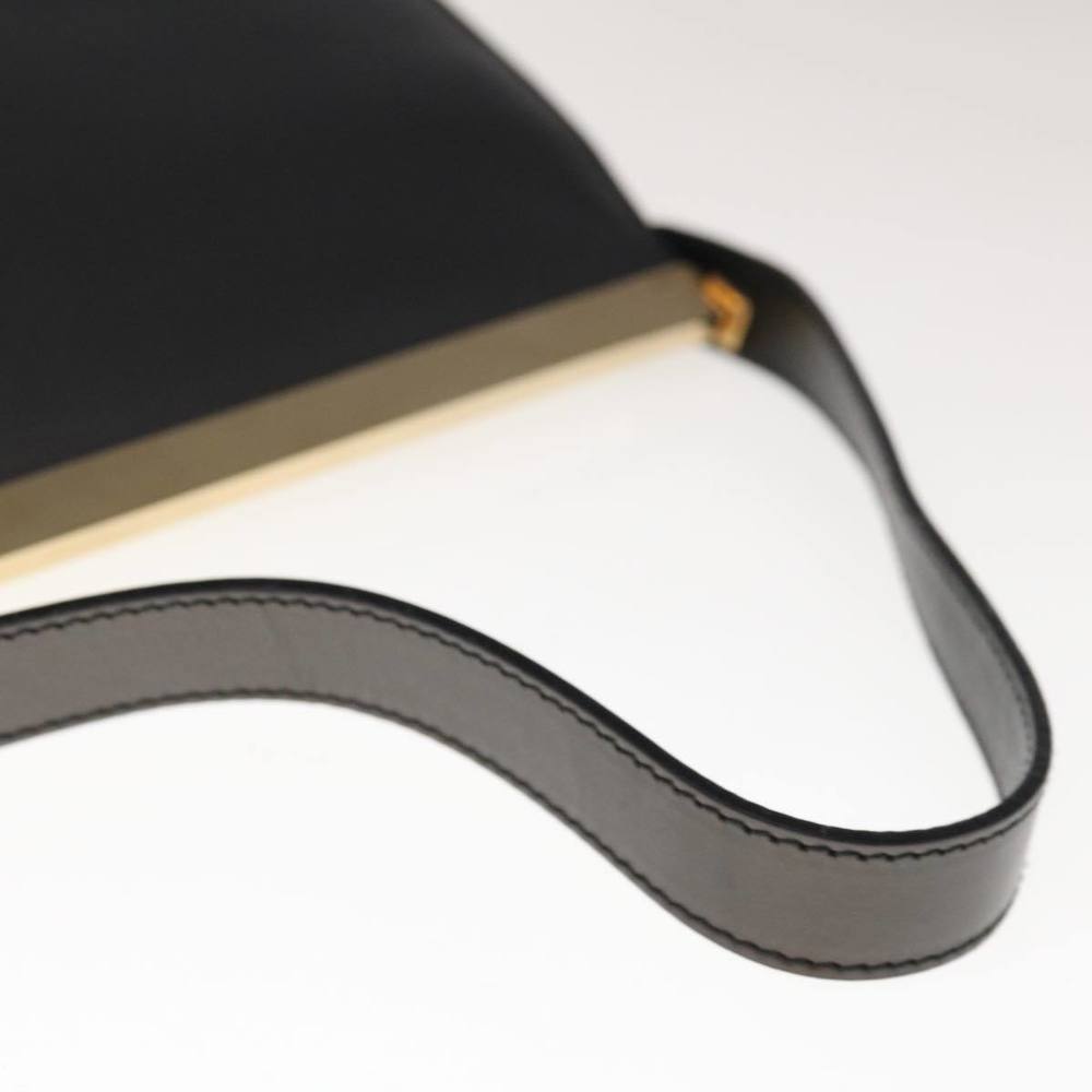 GUCCI Hand Bag Leather Black Auth yk10455 - Picture 7 of 16